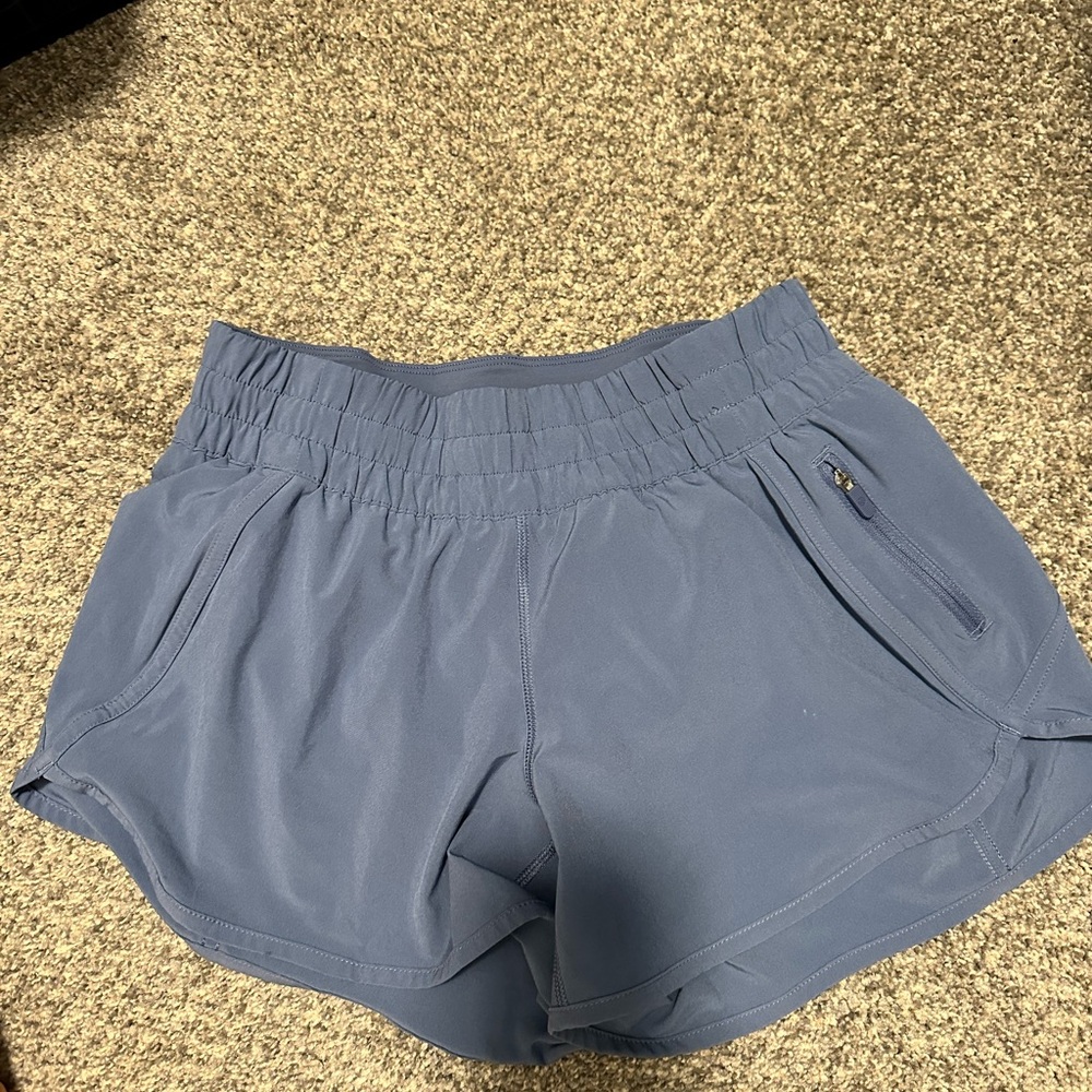 lululemon athletica Slate Blue Athletic Shorts